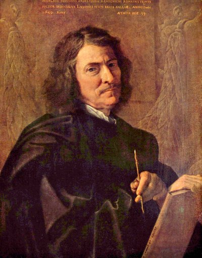Self-Portrait of the Artist by Nicolas Poussin